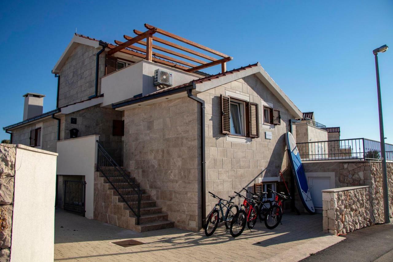 Villa Diomedes With The Sea View And The Pool Rogoznica  Ngoại thất bức ảnh